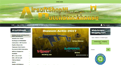 Desktop Screenshot of airsoftshopnl.com